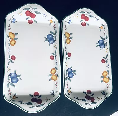 Buy Set Of Four Grindley Provence Sandwich Trays Serving Plates Staffordshire • 19.95£