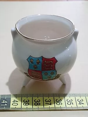Buy Crested Ware, Willow China, Cauldron, Winchcombe (6) • 10£
