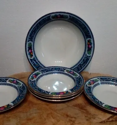 Buy Rare Losolware Bowls By Keeling And Co. Art Deco Pomona Pattern. • 25£