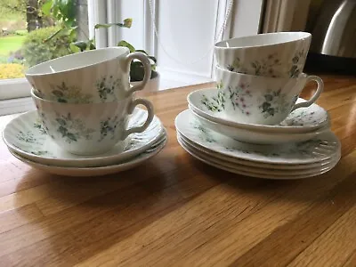 Buy Lovely Minton Spring Valley 12-piece Bone China Tea Set In Good Condition • 30£