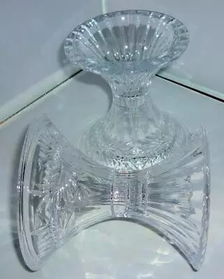 Buy 2 Lovely Galway Harmony Crystal Glass Pillar Candlestick Candle Holder • 23.99£