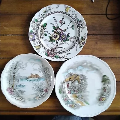 Buy 3 X Vintage Alfred Meakin  Decorative Plates • 4.99£