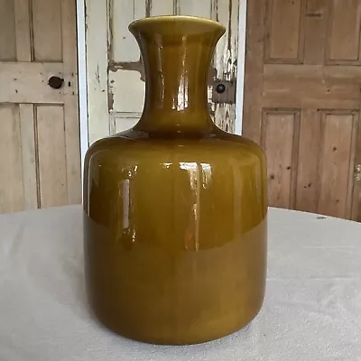 Buy Vintage Large Ochre Mustard Vase Arthur Wood Madrid  • 40£