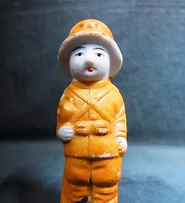 Buy Original Wartime Soldier Doll Pottery Former Japanese Army WW2 Miitary IJA IJN • 132.82£