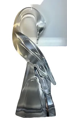Buy Daum Made In France 13  Tall Crystal Sclupture EGRET HERON SWAN BIRD STORK CRANE • 288.89£