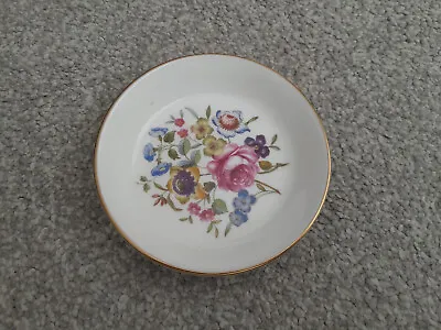 Buy Royal Worcester Fine Bone China Small Plate, White W/Flowers • 0.99£