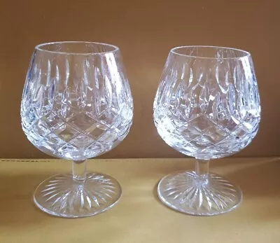 Buy Vintage Pair Of Stuart Crystal Tewkesbury 12oz. Brandy Glasses Signed • 20£