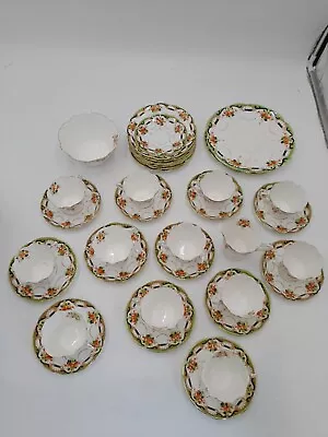 Buy Vintage Duchess China Imari 36 Piece Tea Set Bone China Teacups Saucers Plates • 89.99£
