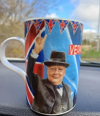 Buy James Sadler *great Leaders Sir Winston Churchill* Fine Bone China Mug New • 5£