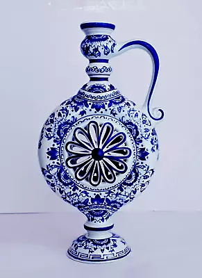 Buy Delft Blue & White Open Lace Vase 14.6 Inches Hand-painted Excellent - Rare • 177.89£