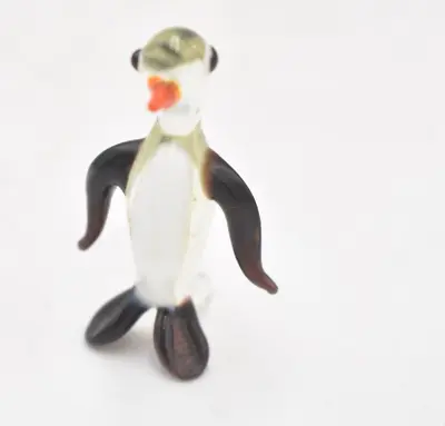 Buy Vintage Murano Art Glass Penguin Figurine Statue Ornament • 12.95£