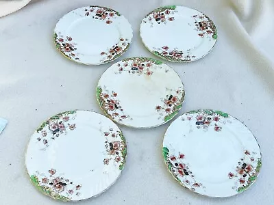 Buy Vintage Royal Albert Crown China Poppy Design Side Plates • 34.99£