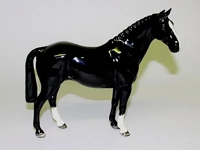 Buy Beswick Black Hunter Horse - Limited Edition Of 500 • 125£