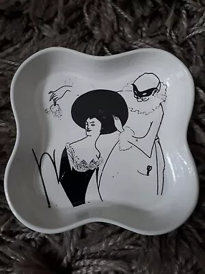 Buy The Beardsley Collection Poole Pottery Quatrefoil Shaped Trinket Dish 1979 • 19.99£