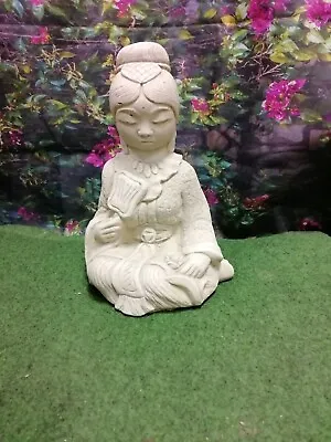 Buy 🇬🇧Garden Ornament - Oriental Woman - Concrete Stoneware🇬🇧 • 9.50£