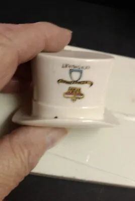 Buy Crested China - LYNDHURST  Crest - Top Hat  - Unmarked. • 0.50£