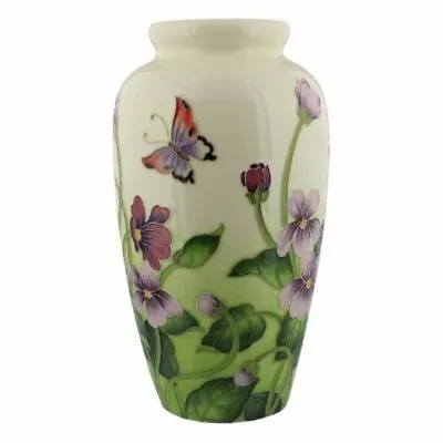 Buy Old Tupton Ware Primrose And Butterfly Design Vase 11.5  TW7976 • 65.99£