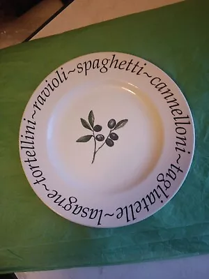 Buy Creative Tableware Italian Dinner Plate. 27cm. • 12£