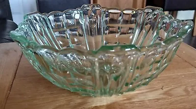 Buy Art Deco Glass Sowerby Fruit Bowl  • 15.95£