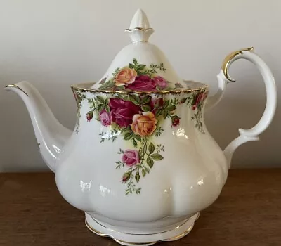 Buy Vintage Royal Albert Old Country Roses Large Teapot • 24.51£