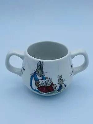 Buy Vintage Peter Rabbit Wedgwood Of Etruria & Barlaston Double Handled Cup England • 23.05£