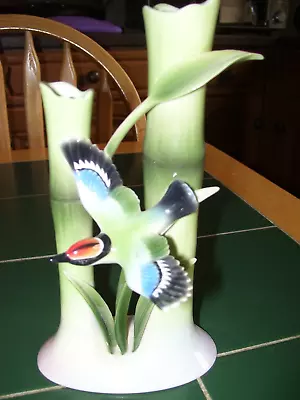 Buy Franz China Bamboo Songbird In Flight Fz200568 Perfect Condition & Discontinued. • 149.95£
