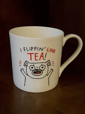 Buy Gemma CORRELL Teapigs Cup. BONE CHINA OHH DEER LTD. Flippin Love Tea Mug • 0.99£