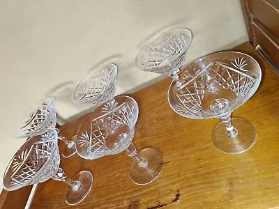 Buy Royal Brierley Crystal Cocktail Glasses Set Of 6 • 45£