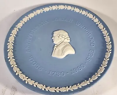 Buy  Wedgwood Jasperware 250th Anniversary Josiah Wedgwood Plate Blue • 8.92£