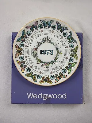 Buy Wedgewood  Bountiful Butterfly Calendar Plate 3rd Series 1973 -  10  Boxed  • 11.99£