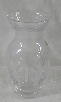 Buy Vintage CUT GLASS-LEAD CRYSTAL VASE  Labeled  TYRON  Made In IRELAND  8 In Tall • 44.35£