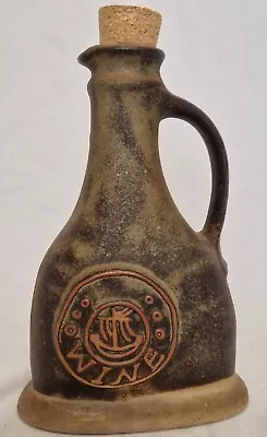 Buy Tremar Pottery - Cornwall - Wine Bottle - With Cork - Vintage 1970's • 12£