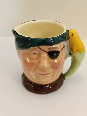 Buy Sandland Miniature Pirate Character Ware Toby Jug - Parrot / Eye Patch / Cup • 4.97£