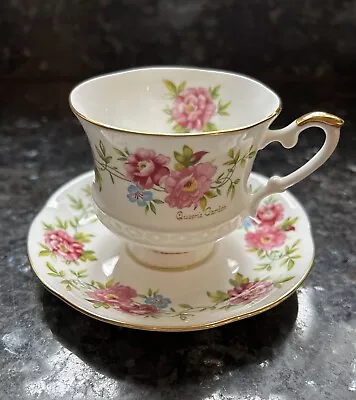 Buy Royal Ascot Vintage Fine Bone China ‘Queens Garden’ Tea Cup And Saucer - Rare! • 15£