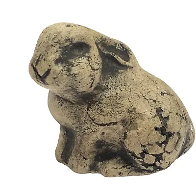 Buy VTG Signed Stan Langtwait Pottery Bunny Rabbit Figure Sculpture 2  Small Chip • 18.98£