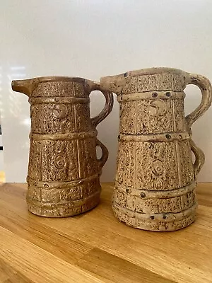 Buy Vintage Hillstonia Stoneware Jugs (2) Vase 1960's-1970's  • 28.99£