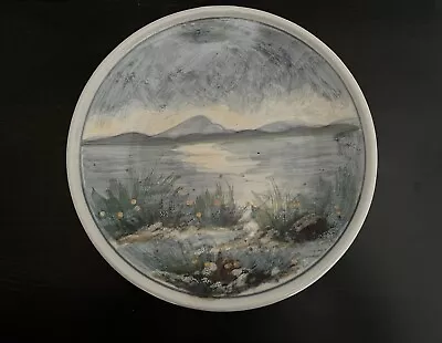 Buy Highland Stoneware Hand Painted Pottery -Large Plate • 55£