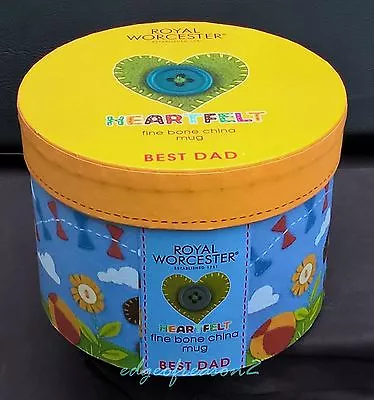 Buy Royal Worcester Heartfelt Mug Boxed Best Dad Fathers Day • 8.99£