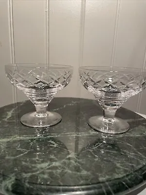 Buy Stuart Crystal Champagne Saucers. Pair  • 12£