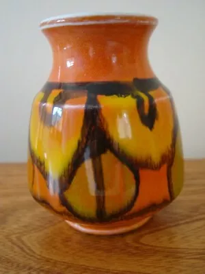 Buy Vintage Poole Pottery Delphis Vase • 15£