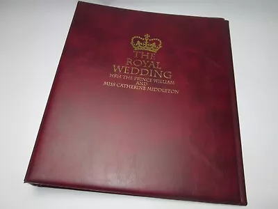 Buy Stanley Gibbons Stamp Album Royal Wedding Prince William & Catherine Middleton • 12.99£