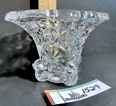 Buy Vtg Clear Glass Fluted Candy Dish Or Condiment Bowl With Baby Ducks Global Art • 21.41£