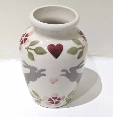 Buy Emma Bridgewater Lovebirds Hares Mustard Pot Vase • 10.99£
