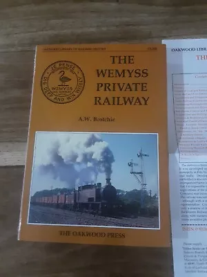 Buy The Wemyss Private Railway Or Mr.Wemyss Railways By Alan W. Brochie And Advert  • 21£