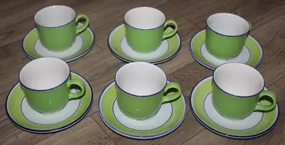 Buy 6 X Vintage Matching Cups And Saucers, Lovely Condition • 2.99£