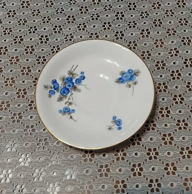 Buy Radfords Crown China Made In England Blue Floral Saucer- Saucer Only • 14.14£