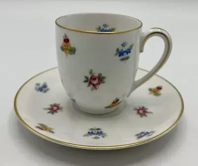 Buy Rosenthal Selb Bavaria Demitasse Cup & Saucer Floral Set Porcelain • 16.28£