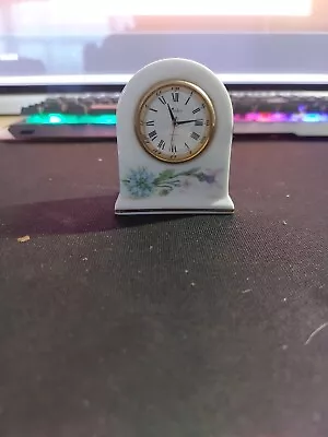 Buy Aynsley Fine English Bone China Miniature Clock • 4.99£
