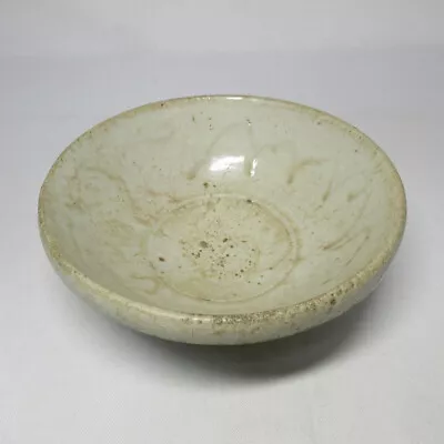 Buy G2047: Korean Old White Porcelain Ware Bowl Of Joseon Dynasty W/good Atmosphere • 31.57£
