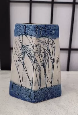 Buy Malaysia Handicraft Tenmoku Pottery Small Vase • 16.99£